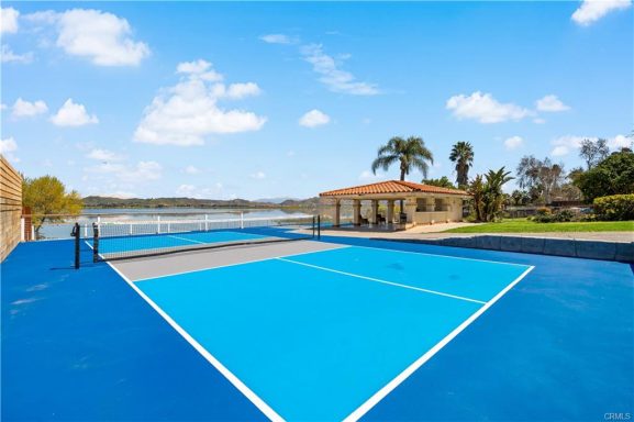 Pickleball court