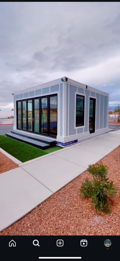 Tiny Home with Glass Siding